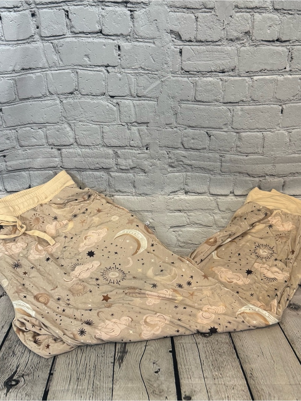 Snuggle Bums Moon and Sun Pattern Bamboo Jogger Pants